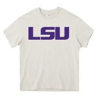 Cream lsu sport Heavy Core Tee - linhVisuals