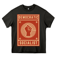 Asphalt democratic socialist Heavy Core Tee - linhVisuals