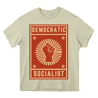 Mossy democratic socialist Heavy Core Tee - linhVisuals