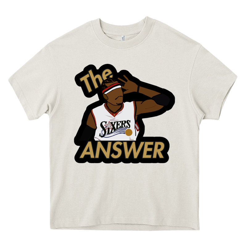 Sixers The Answer Heavy Core Tee by linhVisuals | Teevron