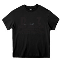 Black derek zoolander Heavy Core Tee - linhVisuals