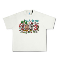 Pistachio 2023 Happy New Year Urban Heavy Tee - CowhideDigitalArt