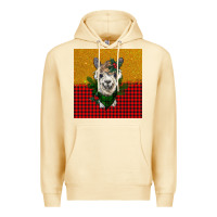 Pina Colada christmas alpacas Premium Hoodie - BarkalooDesign