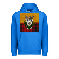 True Royal christmas alpacas Premium Hoodie - BarkalooDesign