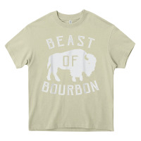 Mossy beast of bourbon drinking whiskey design bison buffalo party t shirt Heavy Core Tee - linhVisuals