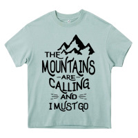 Arona the mountains are calling and i must go   black Heavy Core Tee - linhVisuals