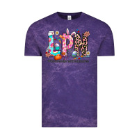 Cloud Purple Easter Lpn Vintage Tee - CowhideDigitalArt