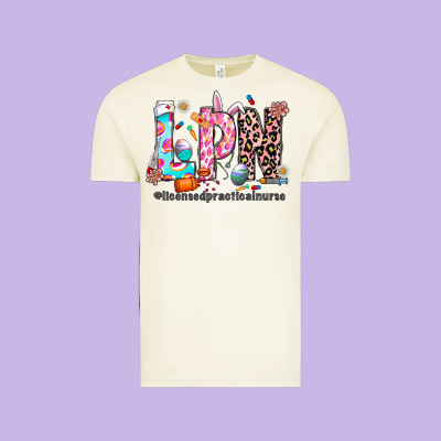 Easter Lpn Vintage Tee Designed By Cowhidedigitalart