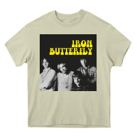 Mossy iron butterfly Heavy Core Tee - linhVisuals