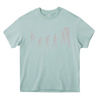 Arona funny rock climbing evolution Heavy Core Tee - linhVisuals