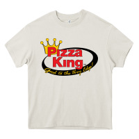 Pizza King Cowboy Heavy Core Tee | Teevron