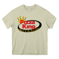 Mossy Pizza King Cowboy Heavy Core Tee - linhVisuals