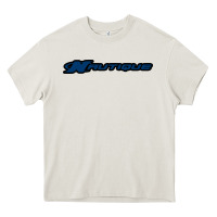Cream Nautique Boats Heavy Core Tee - linhVisuals