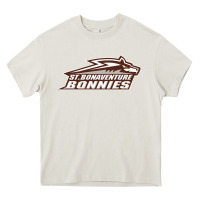 Cream st. bonaventure bonnies Heavy Core Tee - linhVisuals