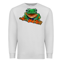 Dove Grey frog Premium Sweatshirt - Jasminsmagicworld