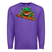 Purple frog Premium Sweatshirt - Jasminsmagicworld