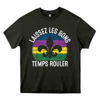 Asphalt laissez les bons temps rouler gift mardi gras masquerade t shirt Heavy Core Tee - linhVisuals