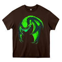 Chocolate Brown viper Heavy Core Tee - linhVisuals