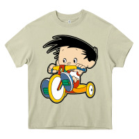 Mossy bobby on his bike   bobbys world Heavy Core Tee - linhVisuals