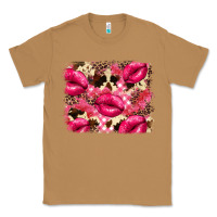Toasted Coconut Valentine's Day pink plaid red glitter cowhide Classic Tee - FaDigitalArtStudio