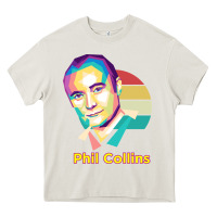 Cream wpap phil collins rock Heavy Core Tee - linhVisuals