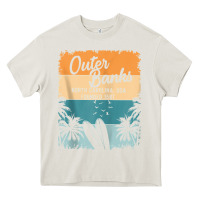Cream outer banks shirts men women kids obx north carolina nc gift zip hoodi Heavy Core Tee - linhVisuals