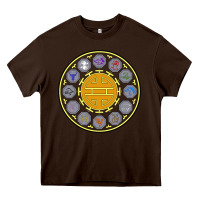 Chocolate Brown talismans   jackie chan adventures Heavy Core Tee - linhVisuals
