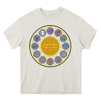 Cream talismans   jackie chan adventures Heavy Core Tee - linhVisuals