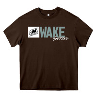 Chocolate Brown Nautique Boats Heavy Core Tee - linhVisuals