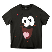 Asphalt sponge.bob squa.re.pants patrick face portrait Heavy Core Tee - linhVisuals