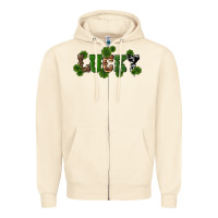 Sandshell st patricks day lucky shamrock Zipper Hoodie - RanaPortraitStore