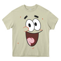 Mossy sponge.bob squa.re.pants patrick face portrait Heavy Core Tee - linhVisuals