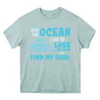 Arona into the ocean i go to find my soul Heavy Core Tee - linhVisuals