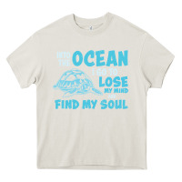 Cream into the ocean i go to find my soul Heavy Core Tee - linhVisuals