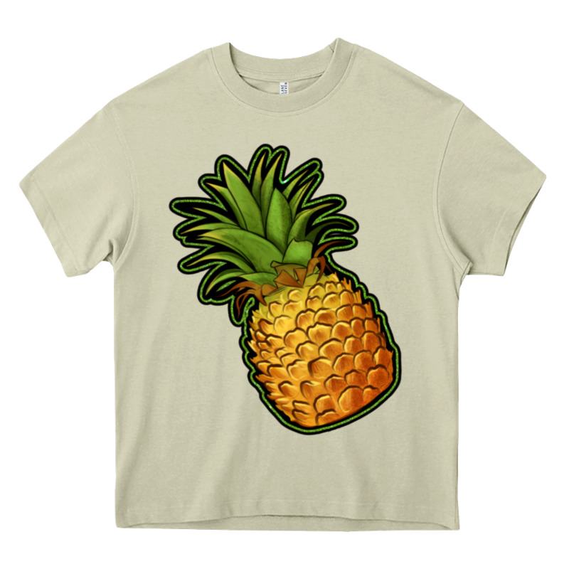 Pineapple Heavy Core Tee by Jasminsmagicworld | Teevron