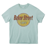 Arona baker street cafe 221b london   sherlock holmes fans Heavy Core Tee - linhVisuals