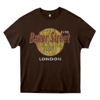 Chocolate Brown baker street cafe 221b london   sherlock holmes fans Heavy Core Tee - linhVisuals