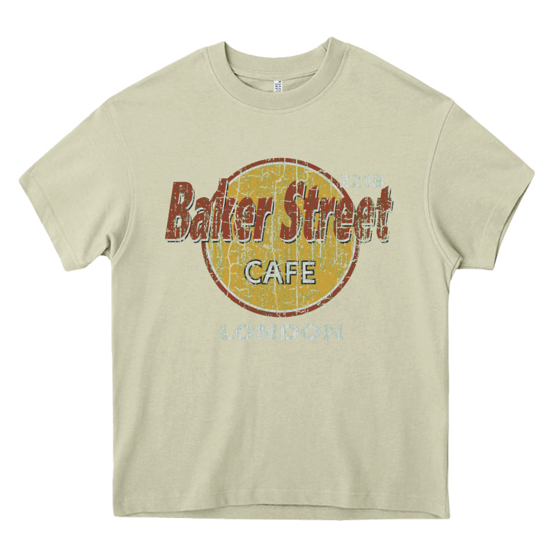 Baker Street Cafe 221b London   Sherlock Holmes Fans Heavy Core Tee by linhVisuals | Teevron