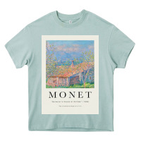Arona Claude Monet 1888 Heavy Core Tee - linhVisuals