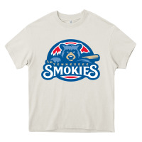 Cream tennessee smokies Heavy Core Tee - linhVisuals