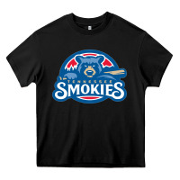 Black tennessee smokies Heavy Core Tee - linhVisuals