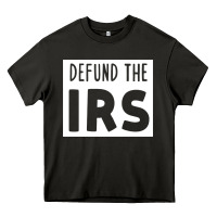 Asphalt defund the irs Heavy Core Tee - linhVisuals