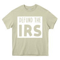 Mossy defund the irs Heavy Core Tee - linhVisuals