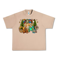 Burro Born To Camp Urban Heavy Tee - CowhideDigitalArt