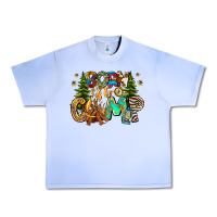 Grape Ice Born To Camp Urban Heavy Tee - CowhideDigitalArt
