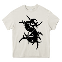 Cream cool-sepultura-tribal-s-pen Heavy Core Tee - linhVisuals