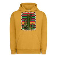 Pigment Peanut Butter serape cowhide cacti Urban Hoodie - RanaPortraitStore
