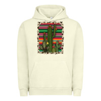 Pigment Pistachio serape cowhide cacti Urban Hoodie - RanaPortraitStore