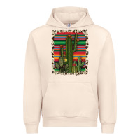 Sandshell serape cowhide cacti Urban Hoodie - RanaPortraitStore
