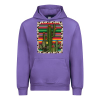 Tulip serape cowhide cacti Urban Hoodie - RanaPortraitStore